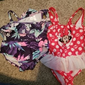 24 mo girls swim suits